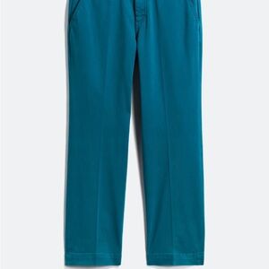 LILA RYAN Women's Teal Straight Leg Pants